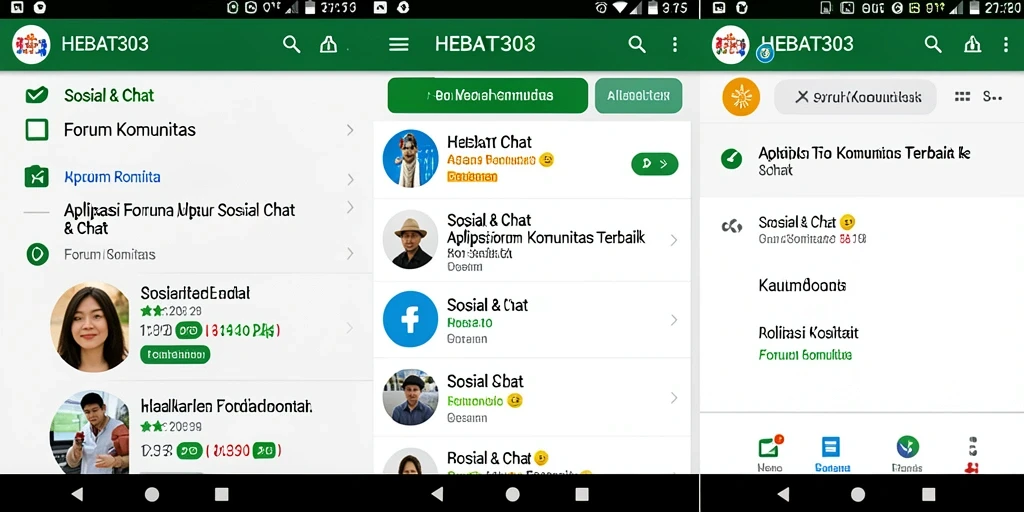Tampilan antarmuka HEBAT303 yang menarik dan fungsional.